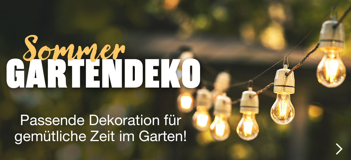 Sommer-Gartendeko