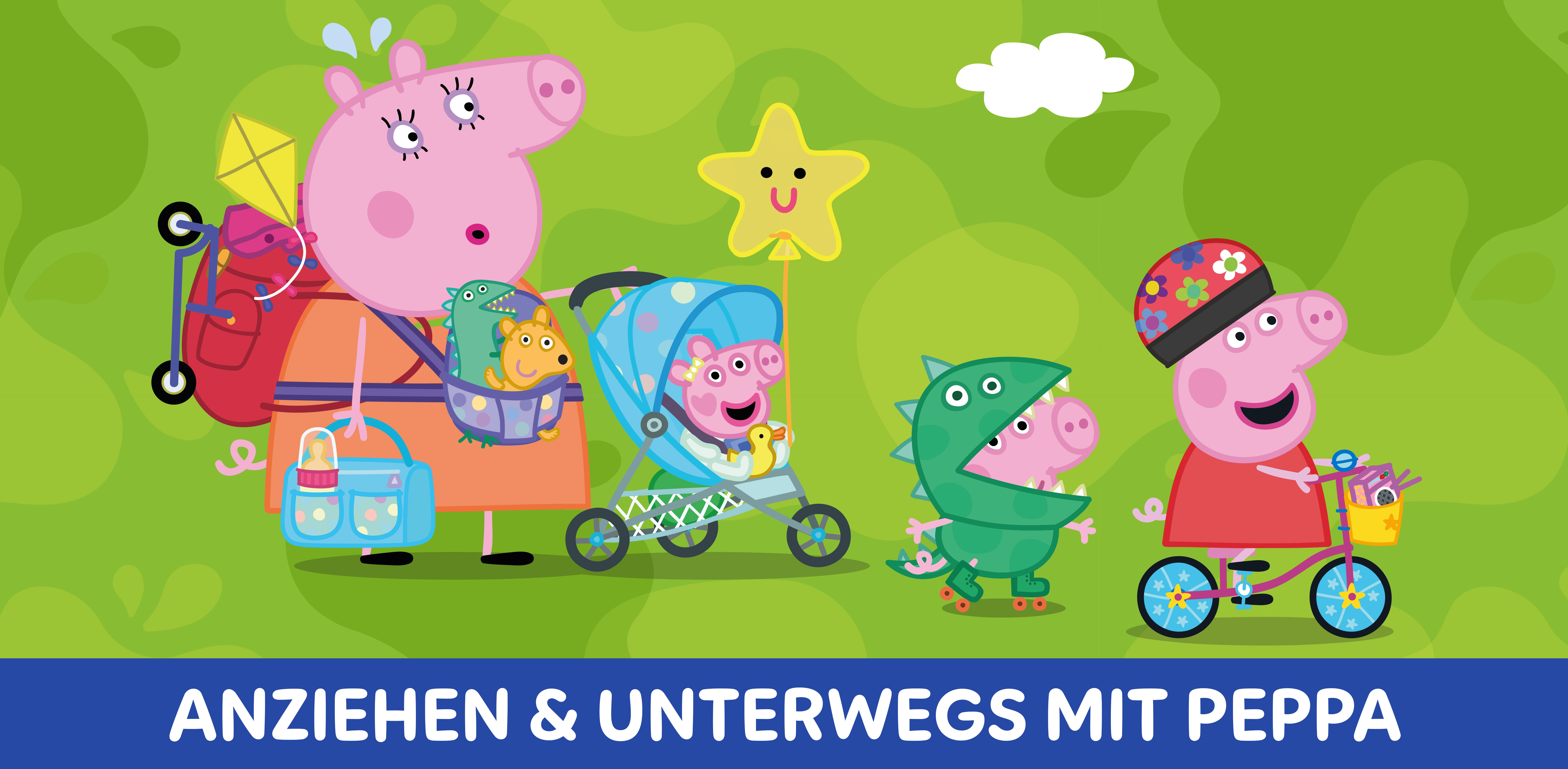 Anziehen und Unterwegs mit Peppa