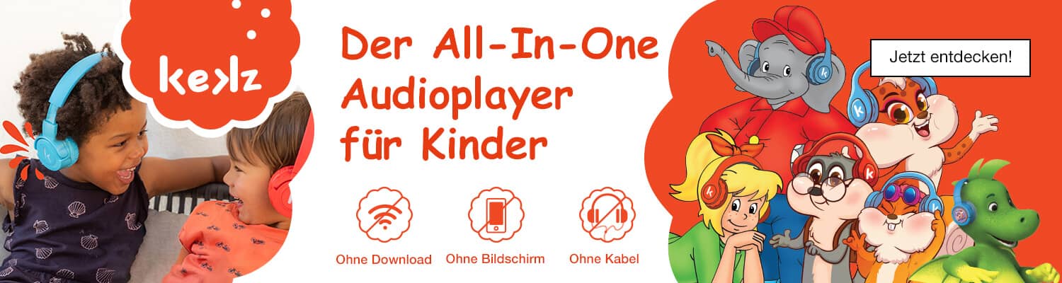 Kekz Audioplayer für Kinder