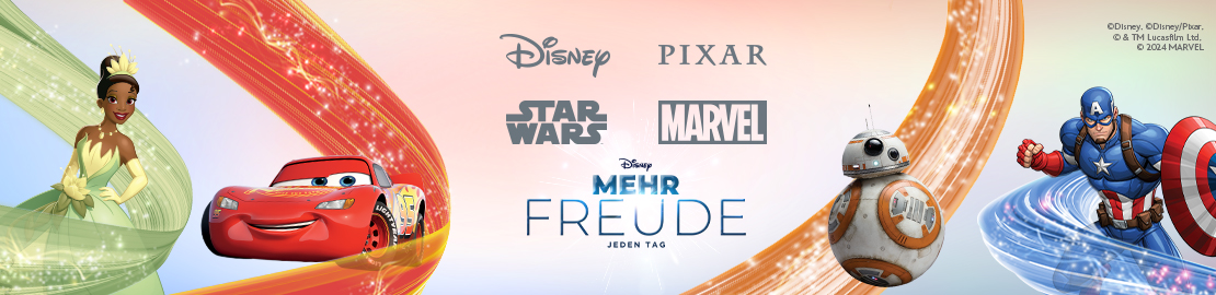 Mehr Freude jeden Tag mit Disney