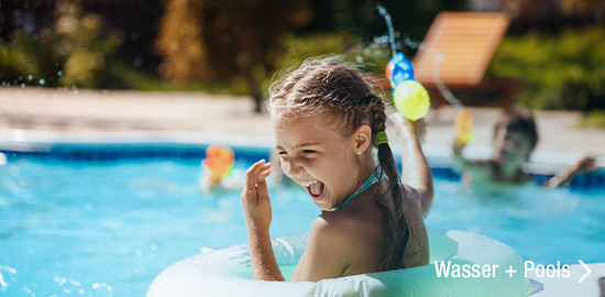 Wasser + Pools