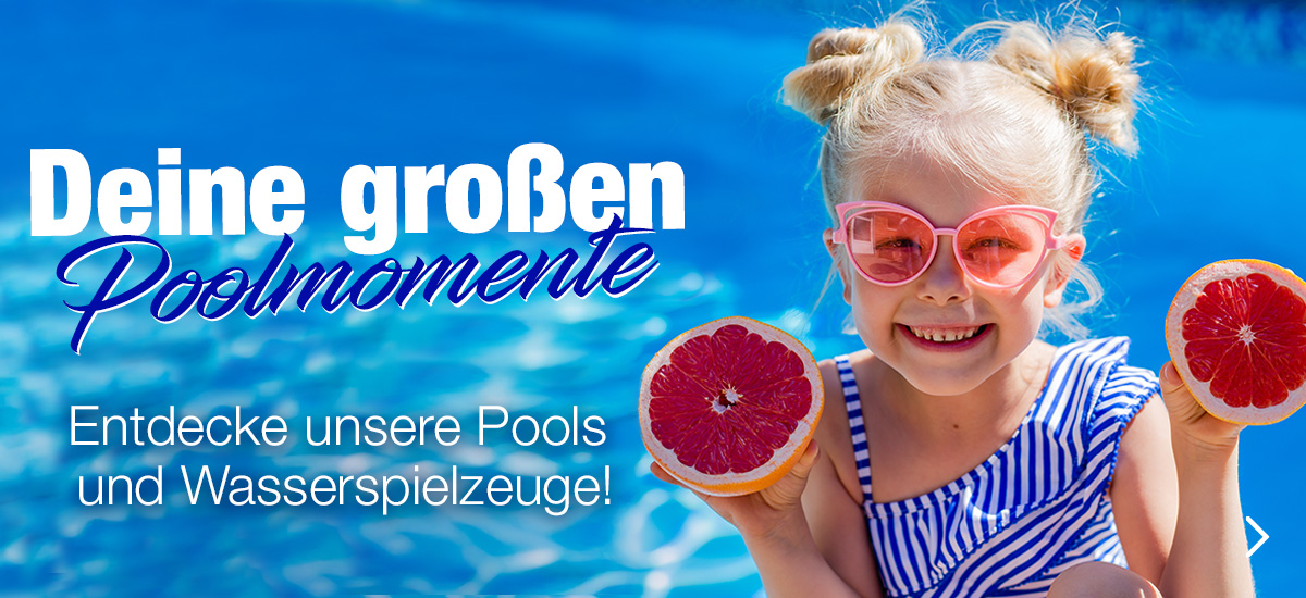 Pools und Wasserspielzeuge