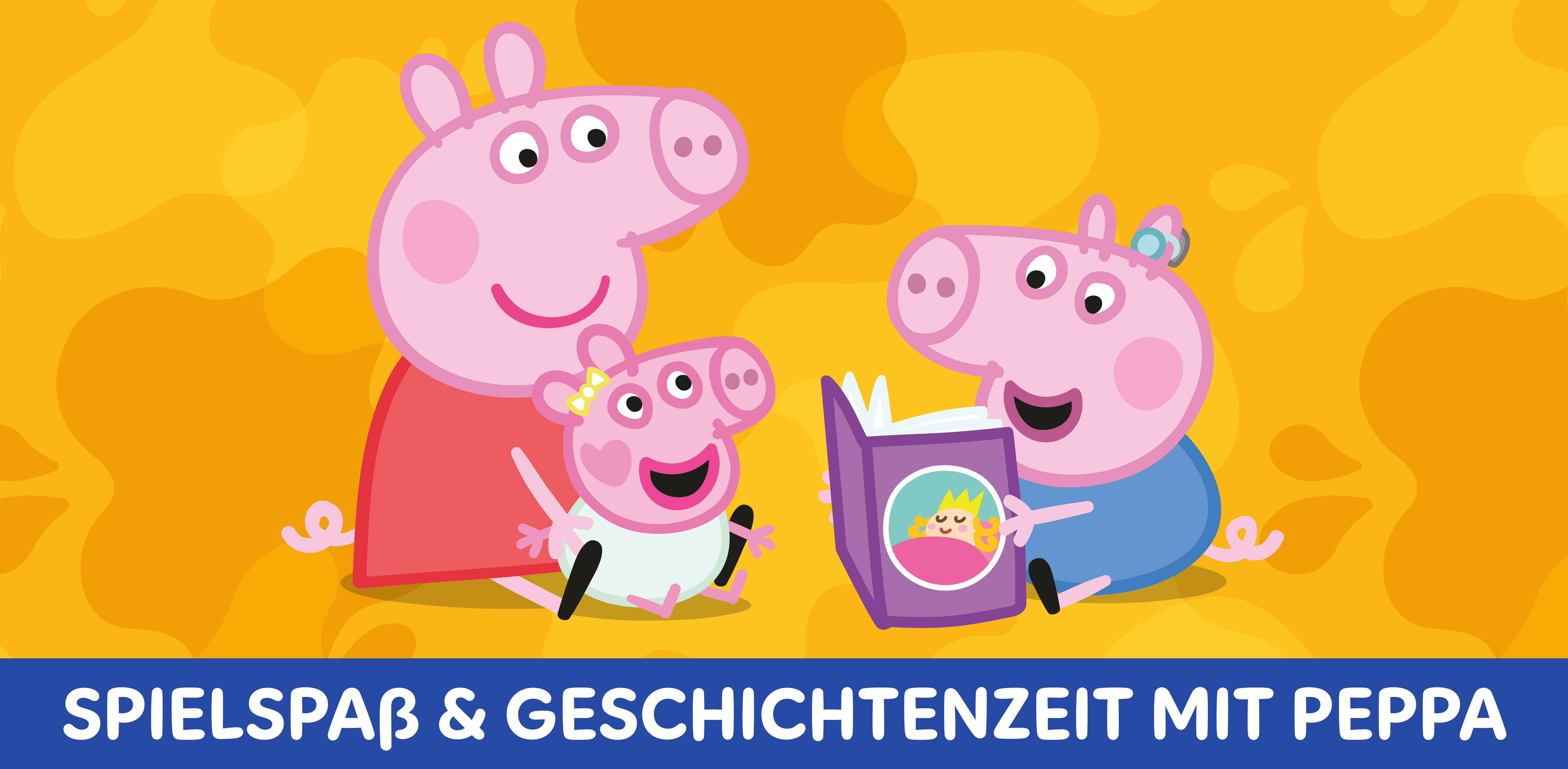 Spielspaß und Geschichtenzeit mit Peppa
